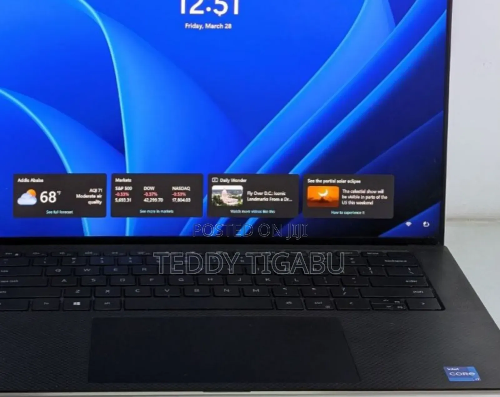 New Laptop Dell XPS 15 16GB Intel Core I7 SSD 512GB