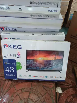 Photo - Keg Tv 43" Smart Android Tv New High Quality Product