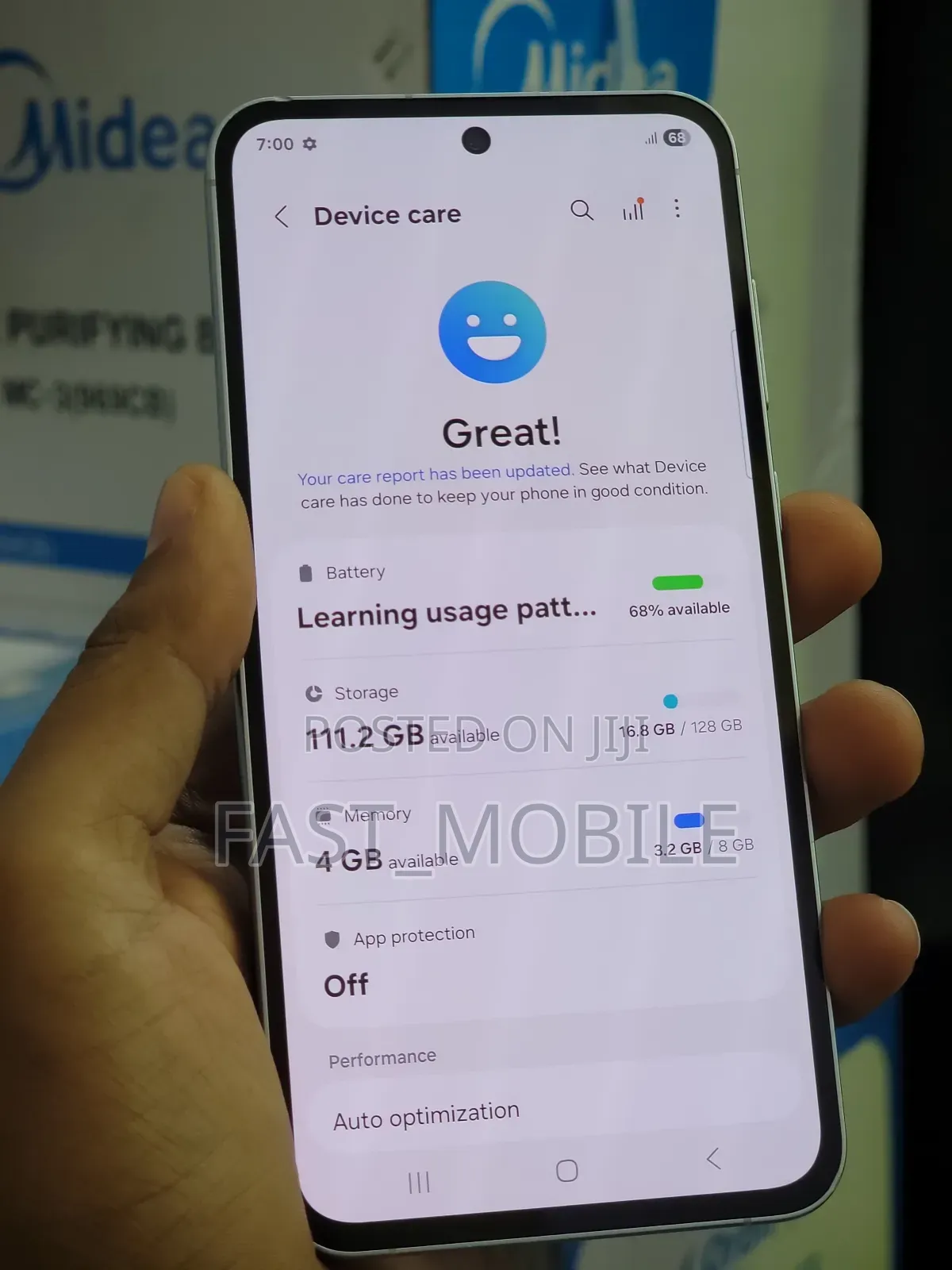 Samsung Galaxy A55 128 GB White