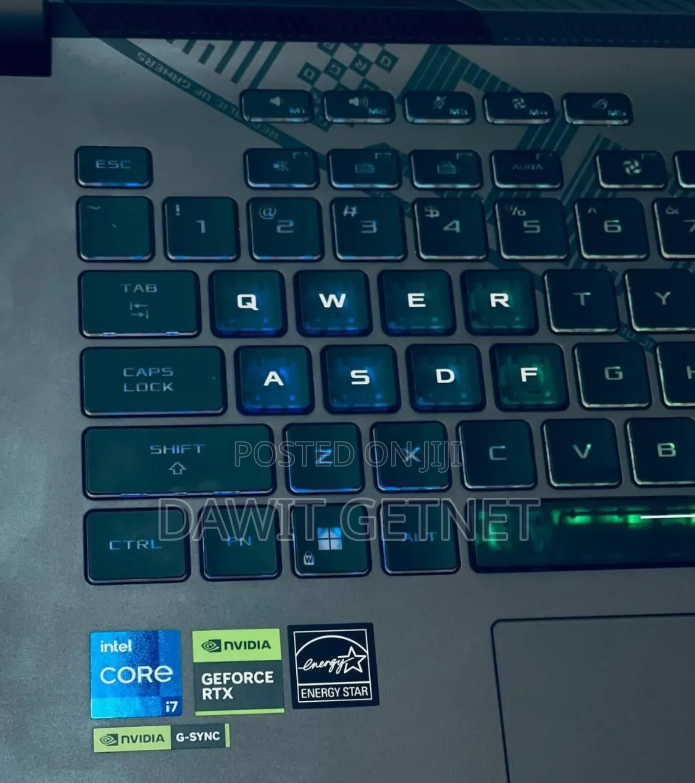 New Laptop Asus ROG Strix G15 16GB Intel Core I7 SSD 1T