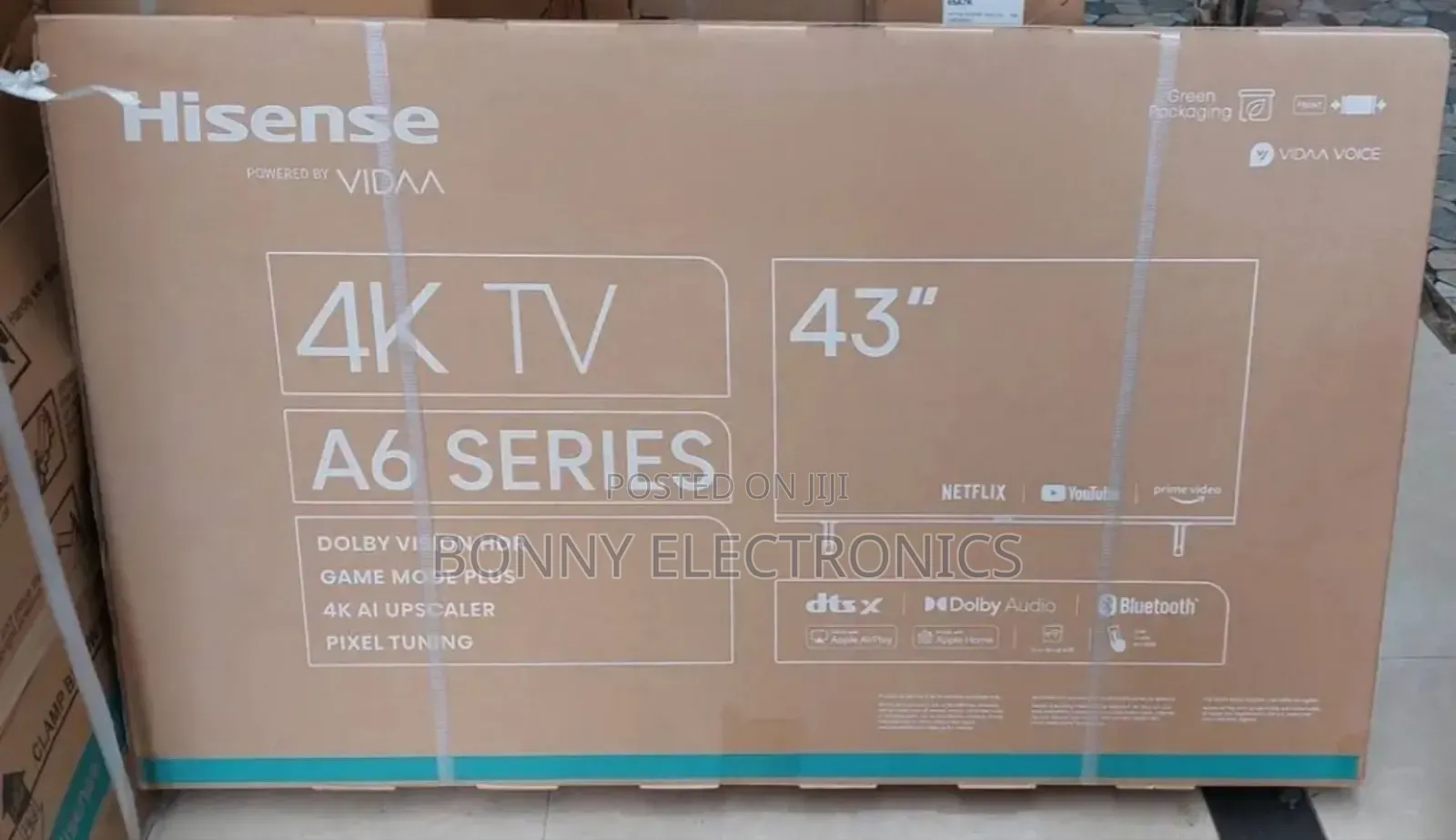 Hisense 43" Uhd Smart Tv