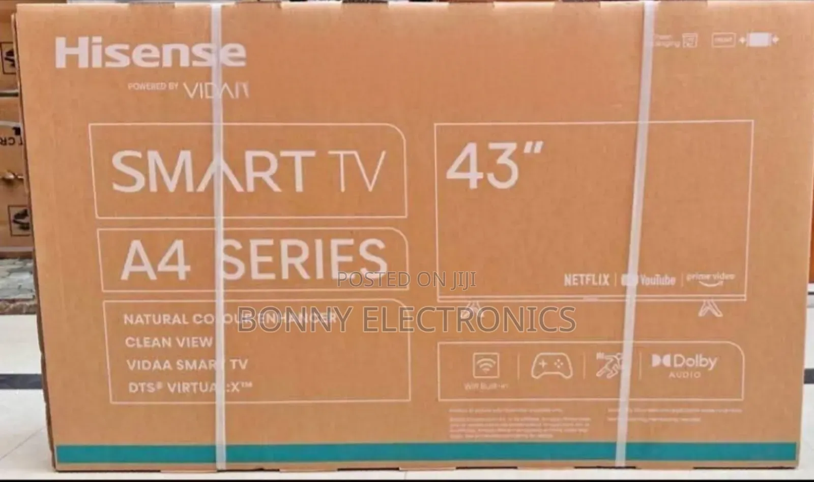 Hisense 43" Uhd Smart Tv