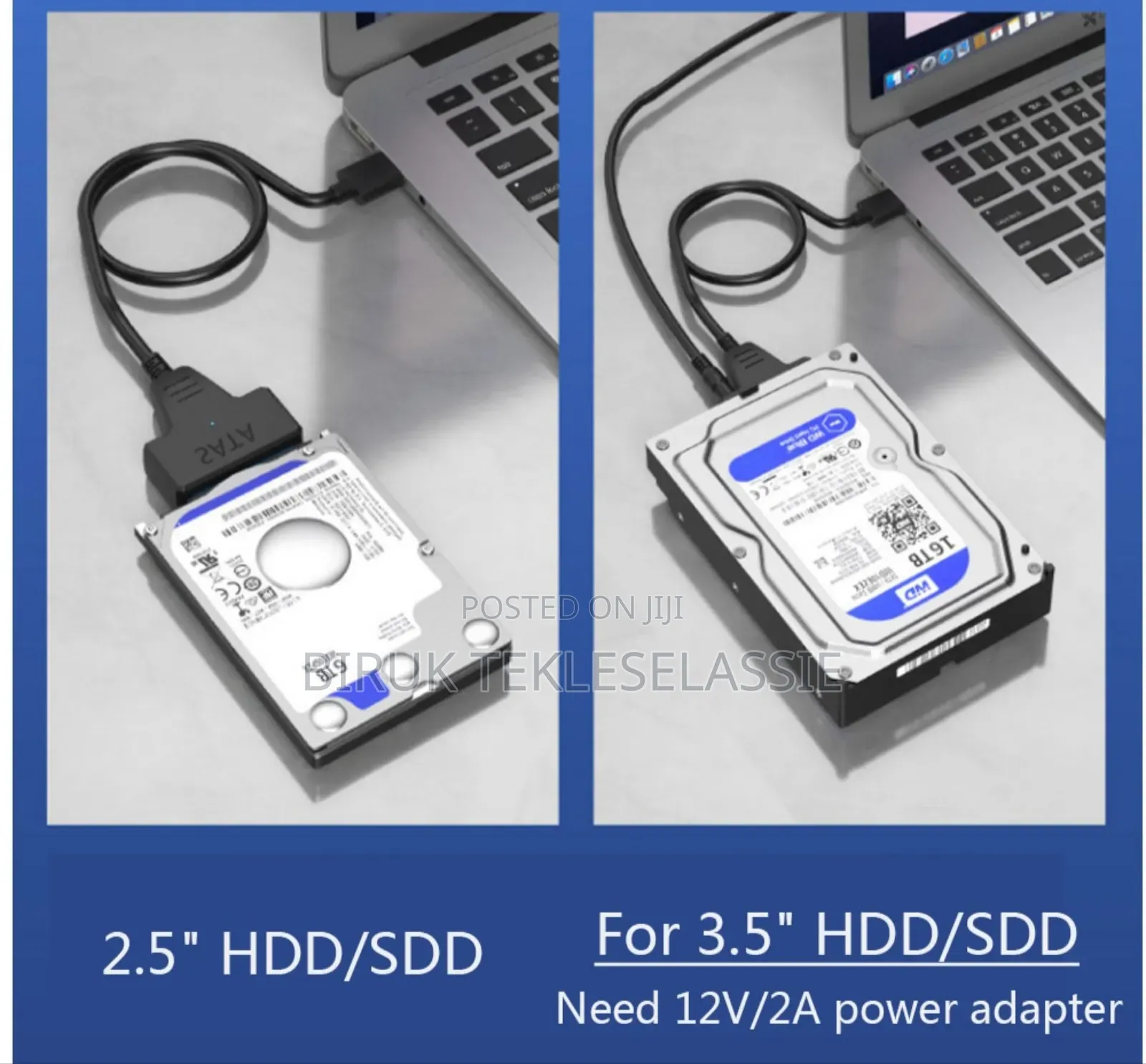 Usb 3.0 to Sata for Desktop and Laptop Harddisk Upto 10tb