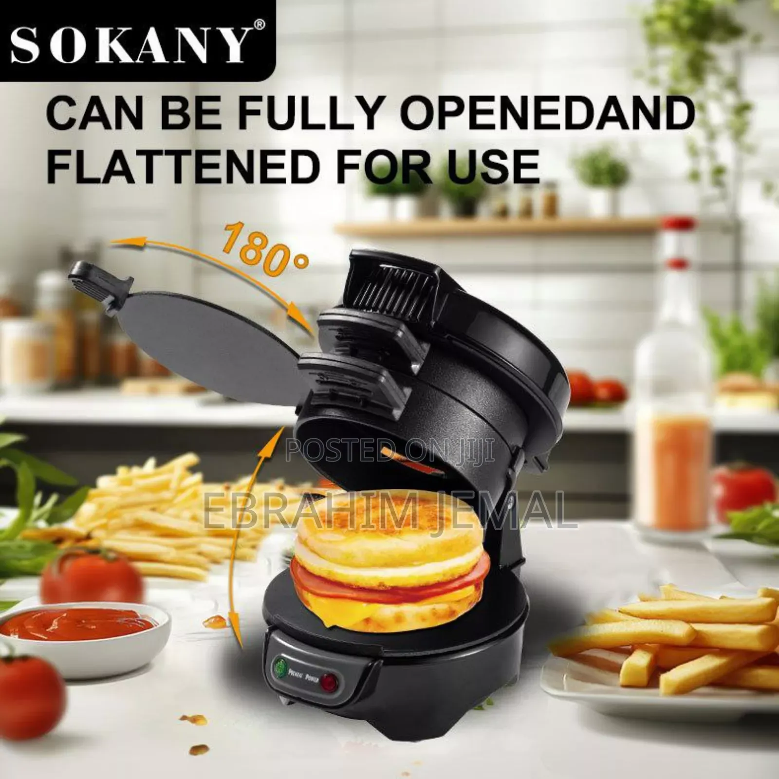  Sokany Hamburger Maker