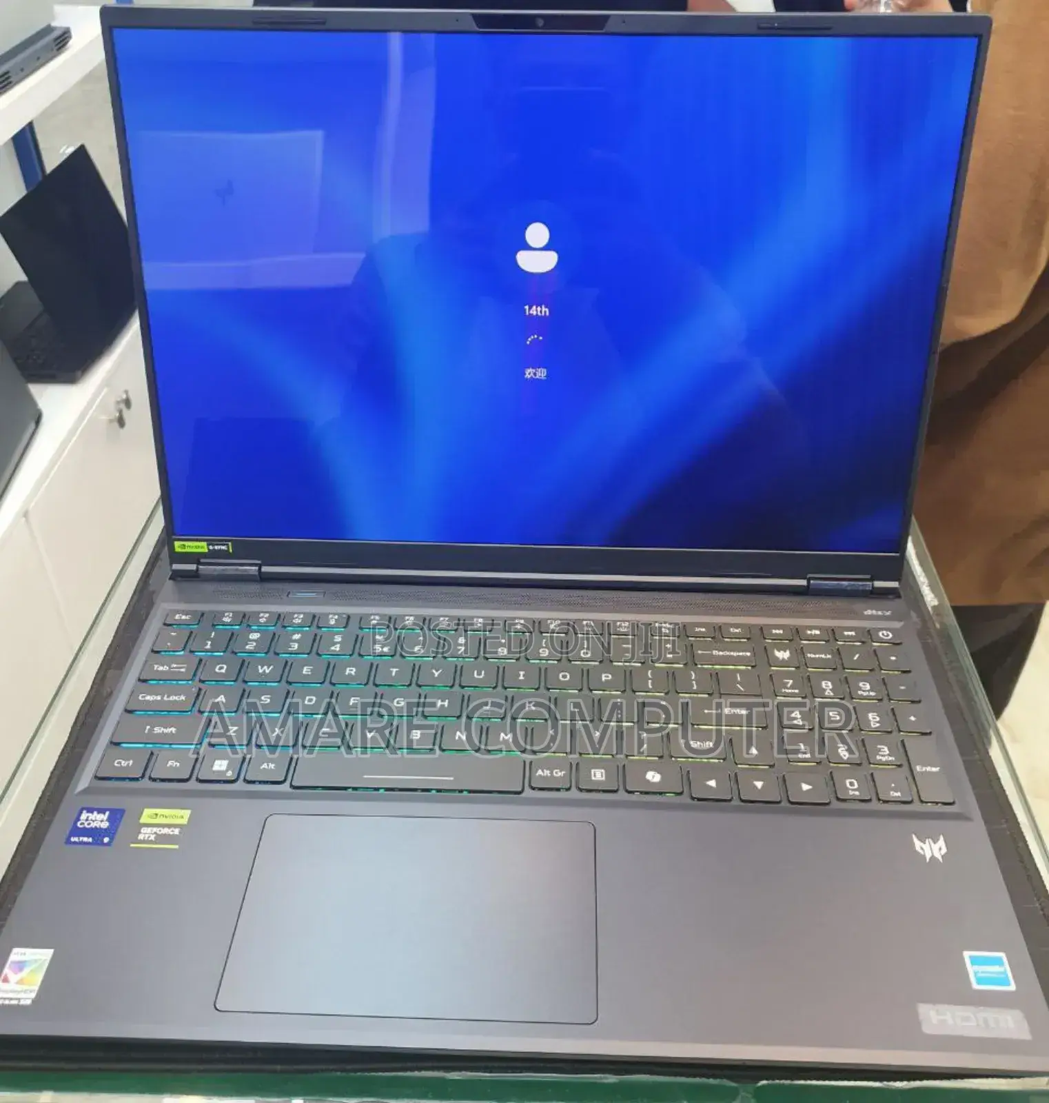 New Laptop Acer Predator Helios Neo 16 16GB Intel Core Ultra 9 SSD 1T