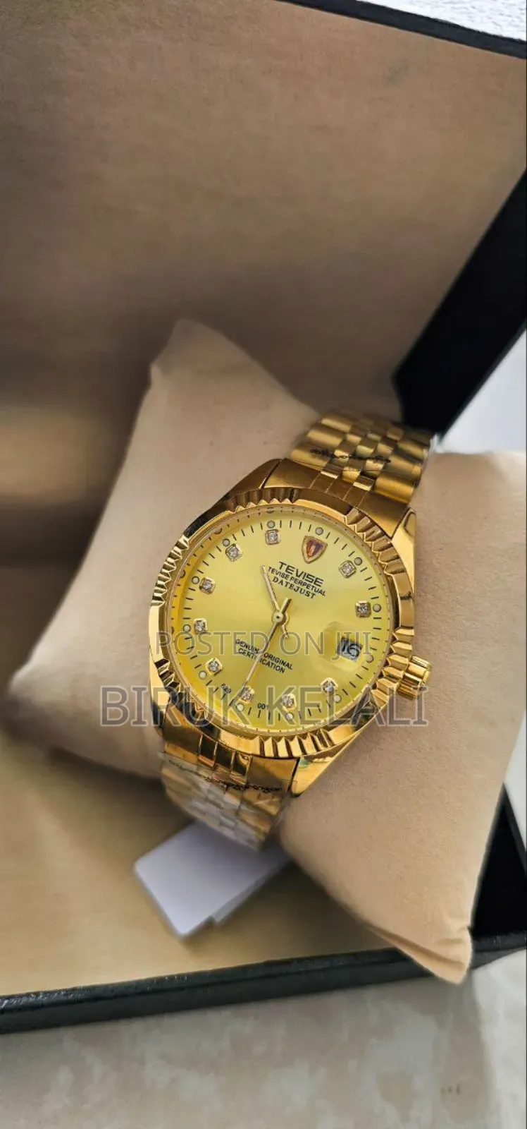 Tevise Automatic Simple Designe Watch