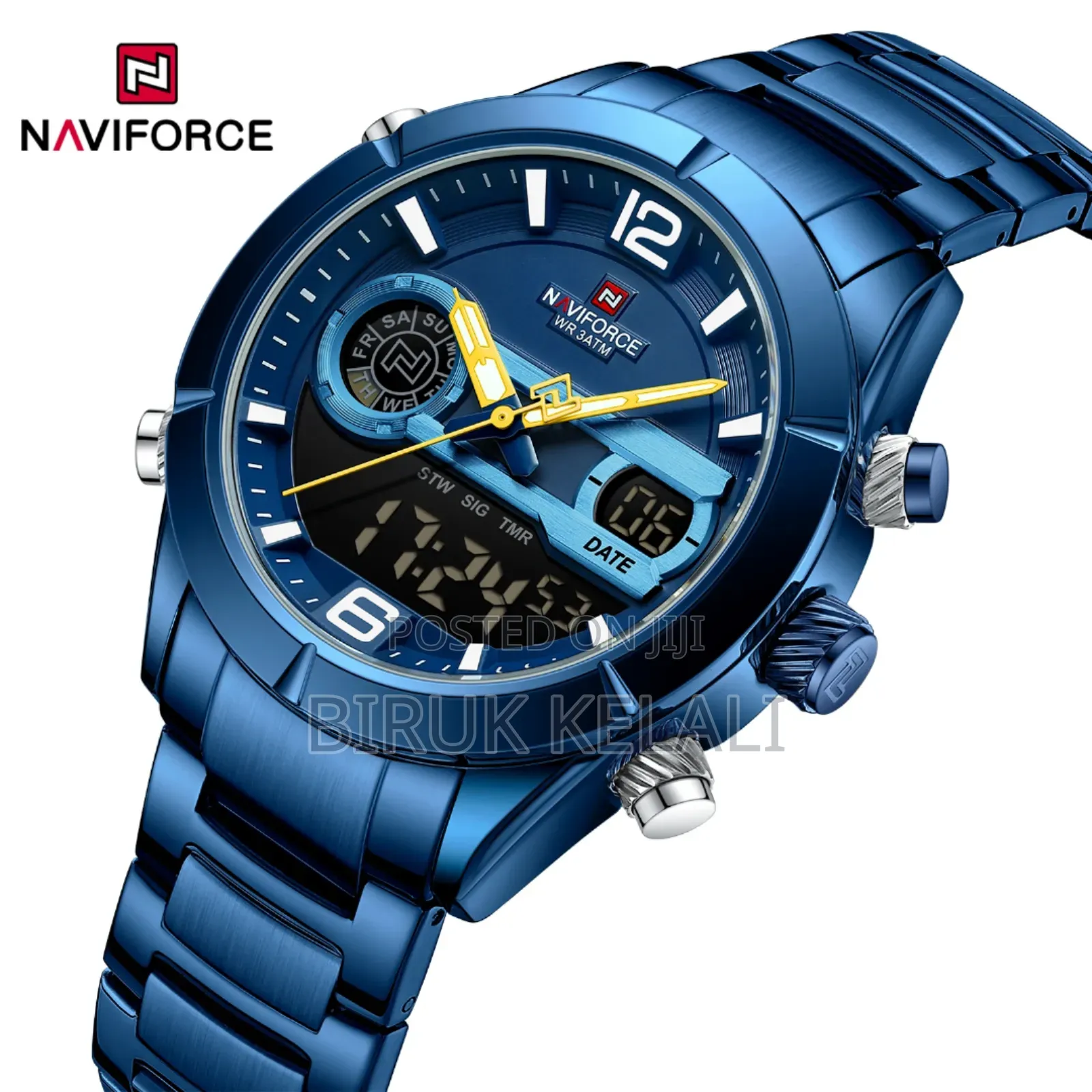 Navi Force New Full Blue Watch
