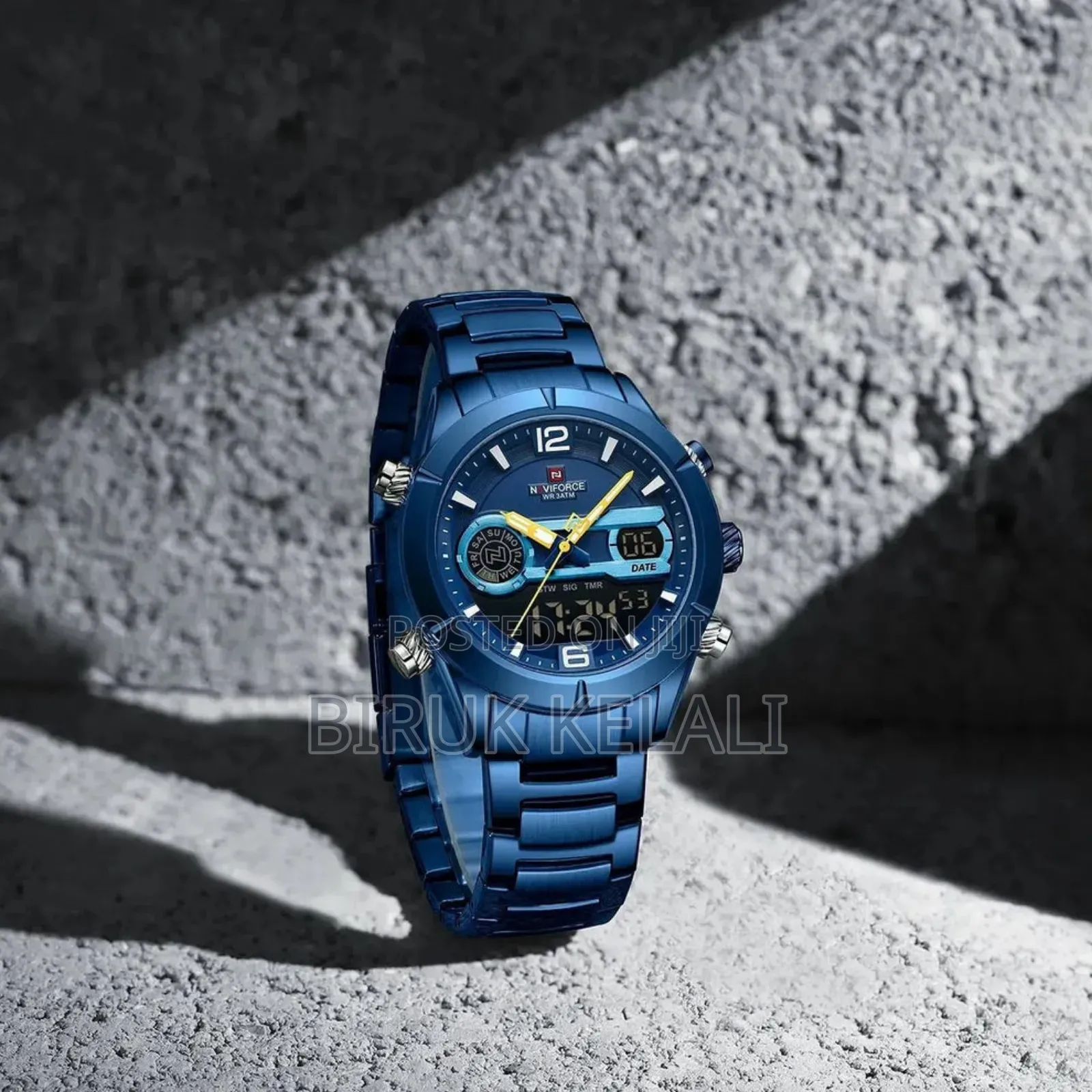Navi Force New Full Blue Watch