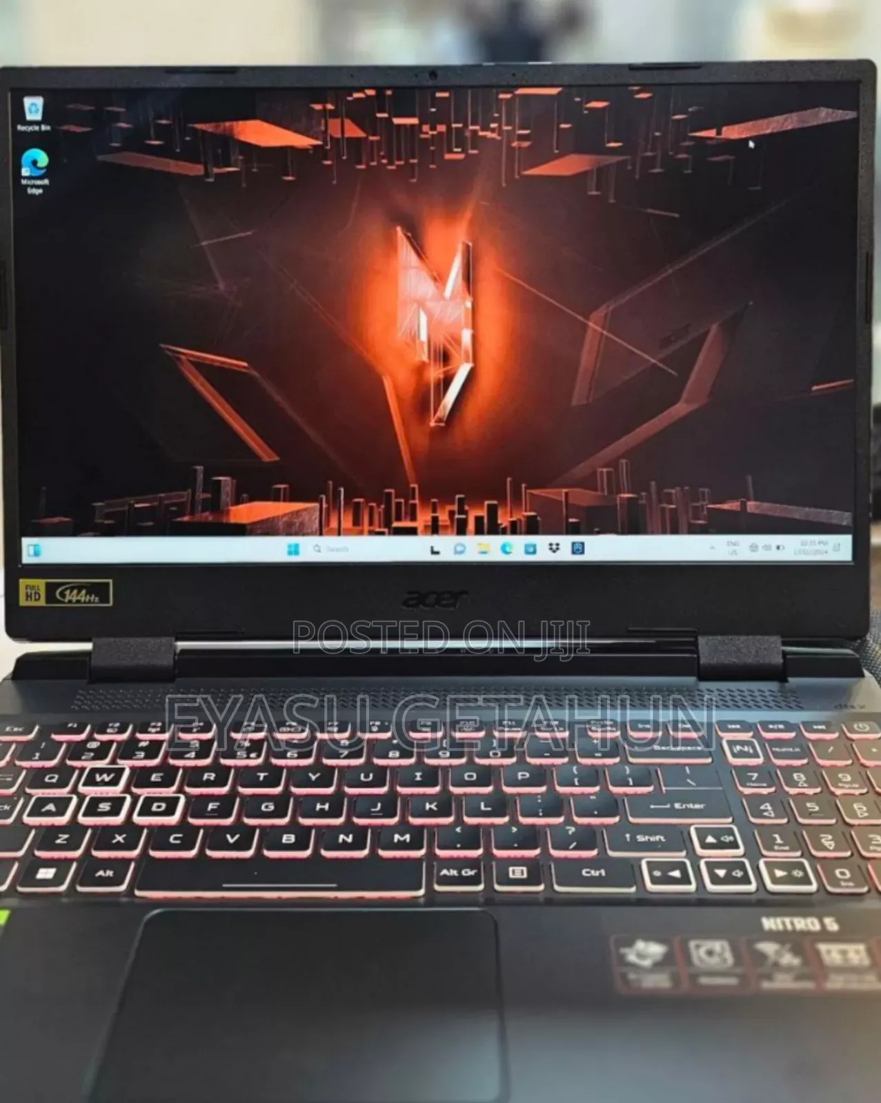New Laptop Acer Nitro 5 16GB AMD Ryzen 7 SSD 512GB