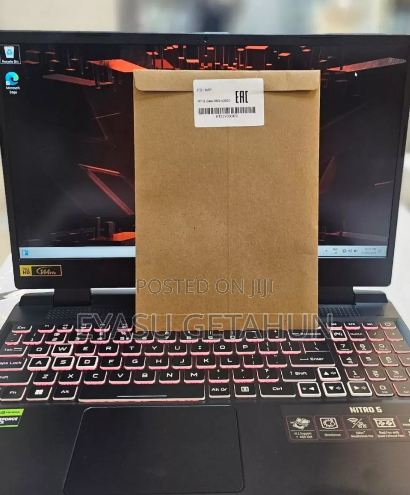 New Laptop Acer Nitro 5 16GB AMD Ryzen 7 SSD 512GB