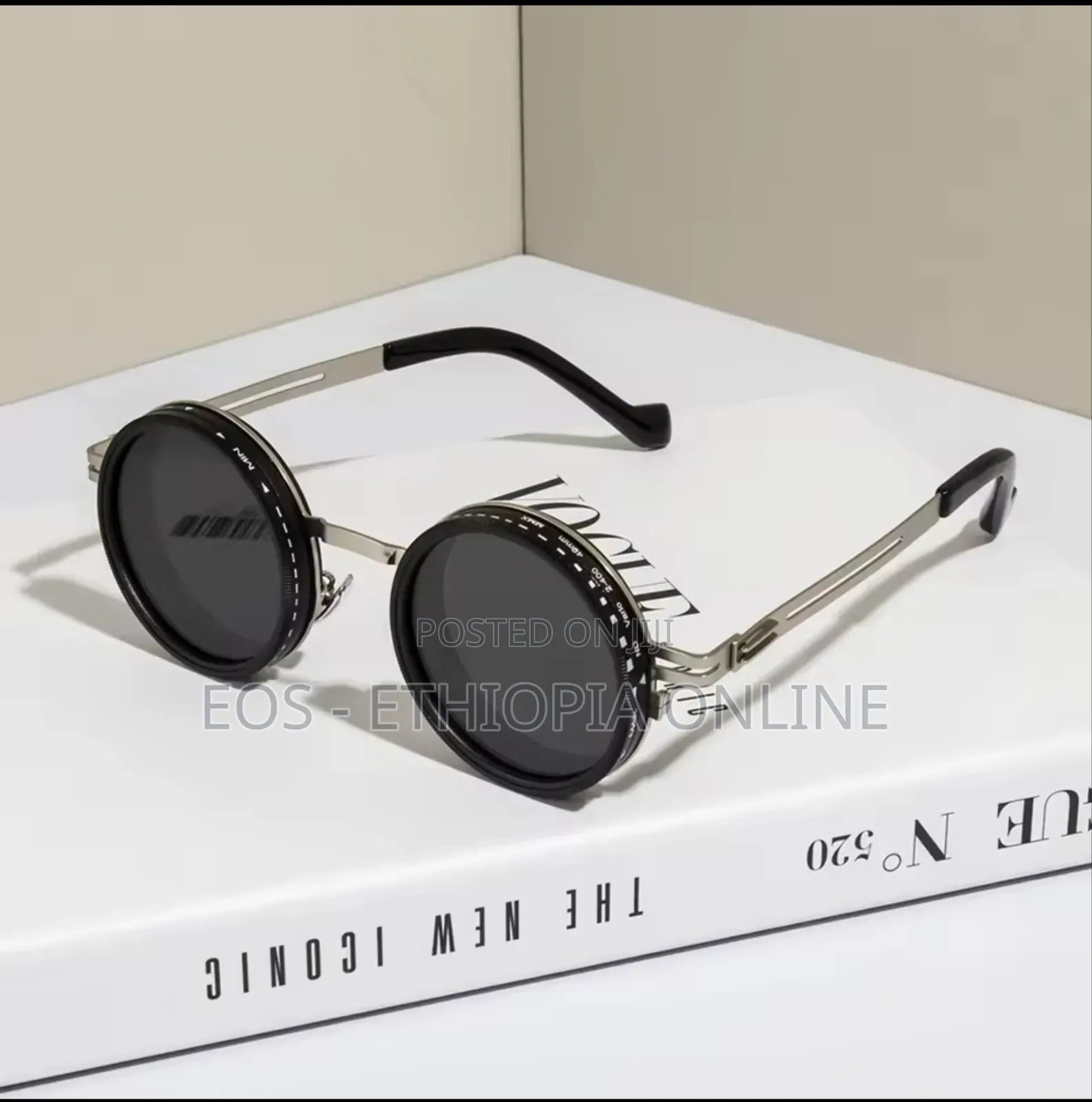 Adjustable Tint Rounded Sunglasses [Preorder]