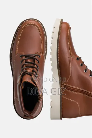 Original Marc O'Polo Laceup Leather Boots