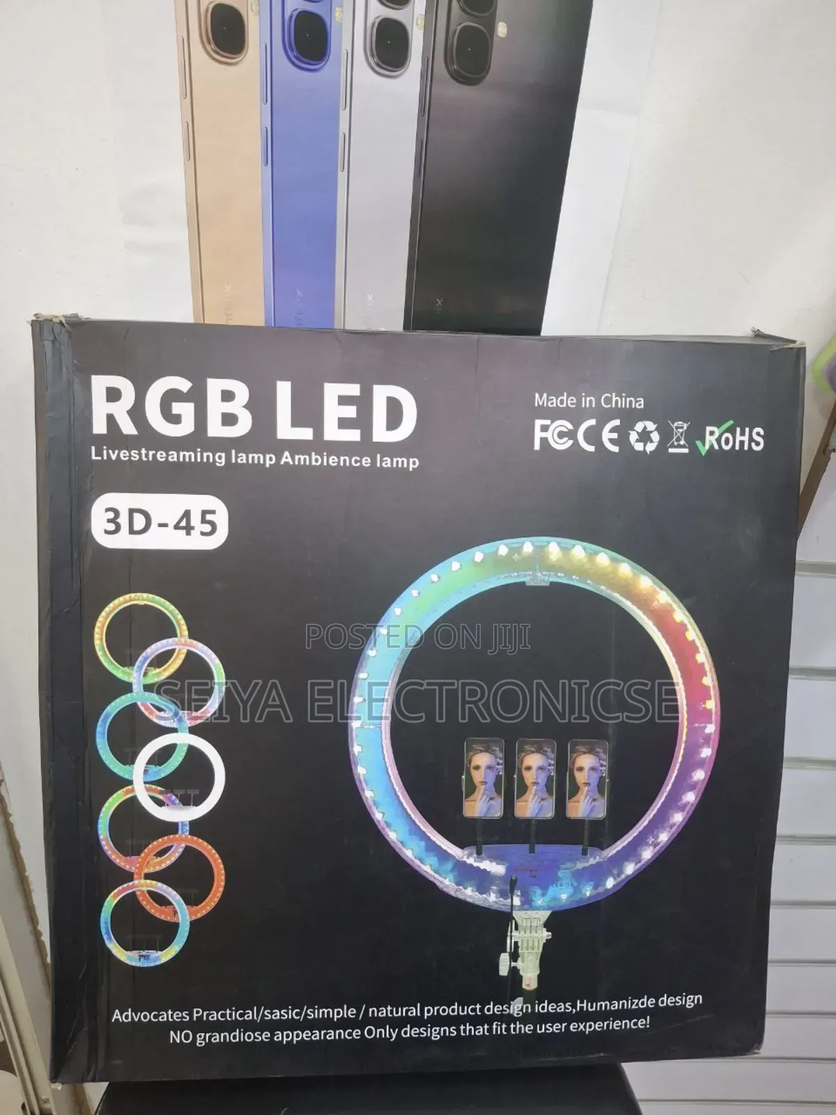 RGB Ring Light 18-Inches
