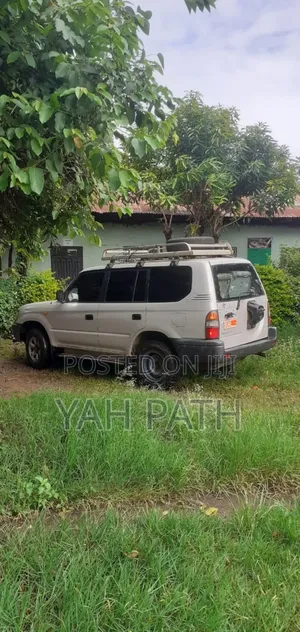 Toyota Land Cruiser 90 1999 Gray