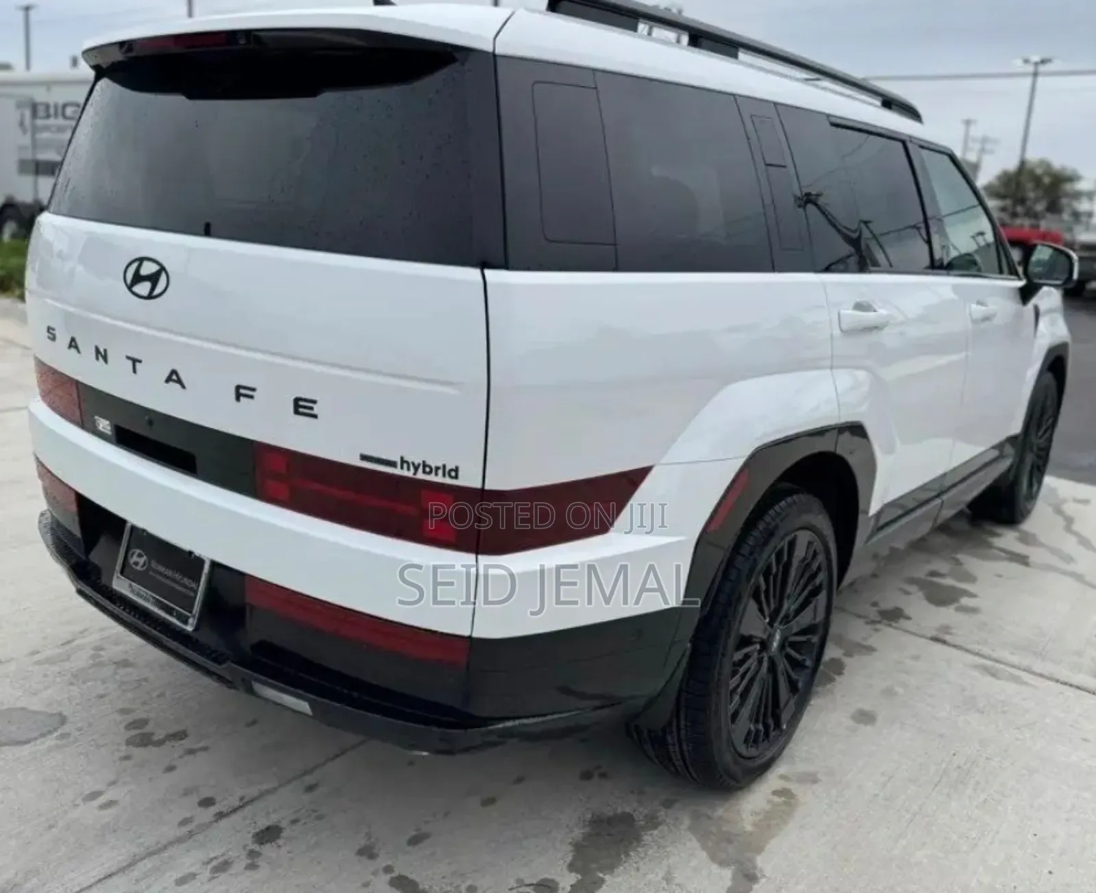 New Hyundai Santa Fe 2025 White