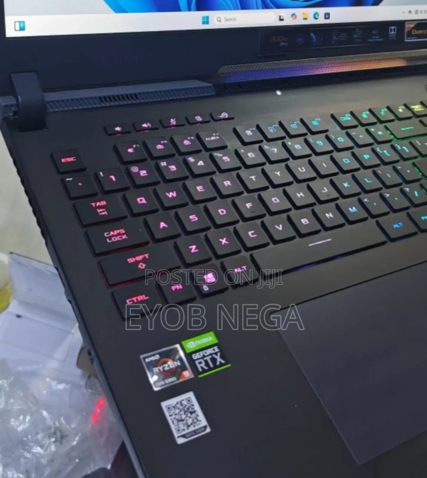 New Laptop Asus ROG Strix G17 32GB AMD Ryzen 9 SSD 1T