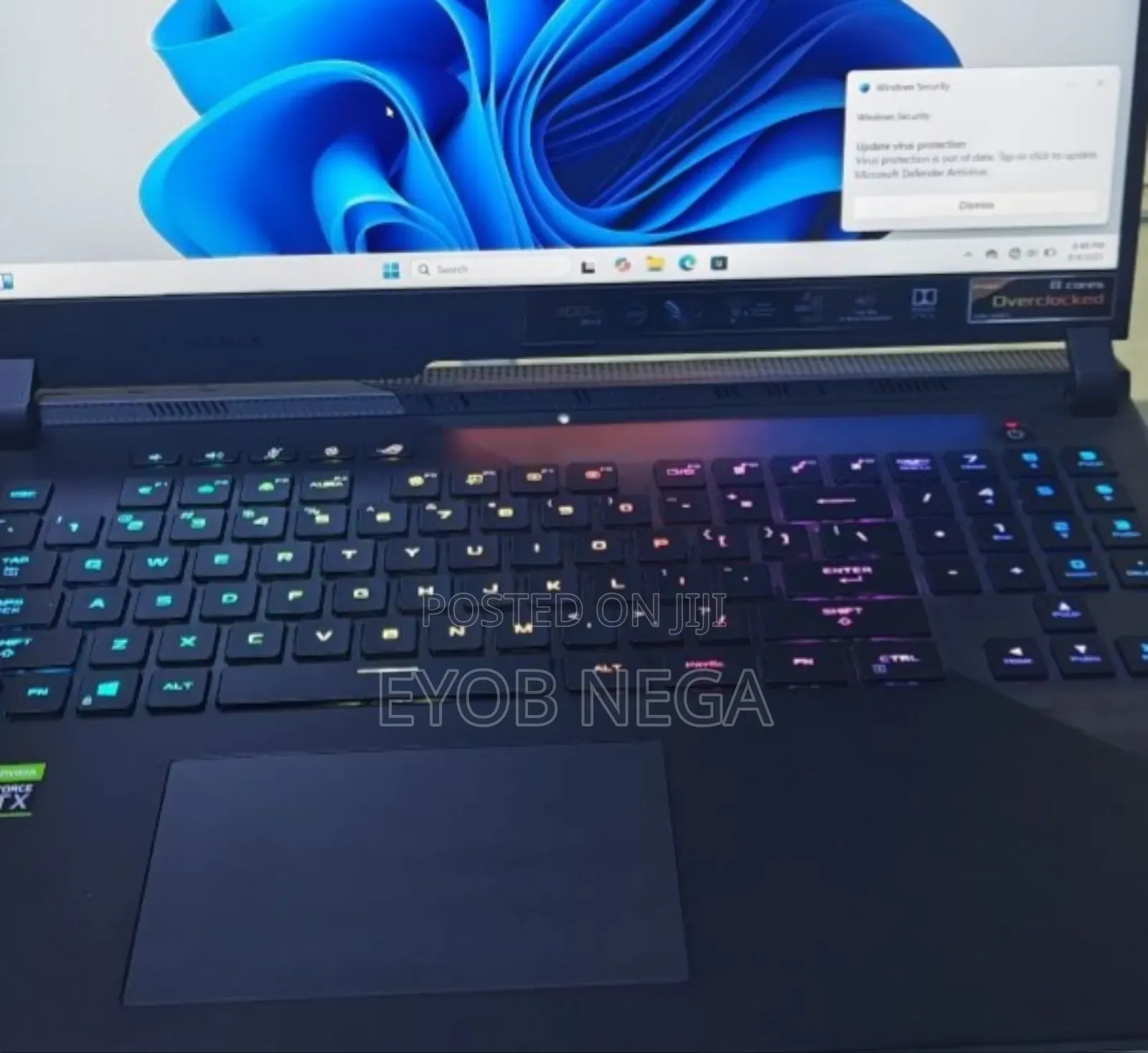 New Laptop Asus ROG Strix G17 32GB AMD Ryzen 9 SSD 1T