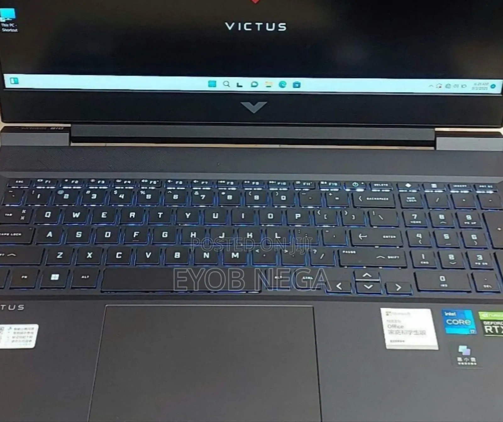 New Laptop HP Victus 16 16GB Intel Core i7 SSD 1T