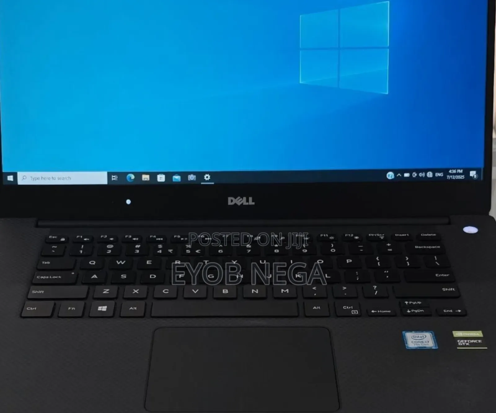 New Laptop Dell XPS 15 16GB Intel Core I7 SSD 512GB