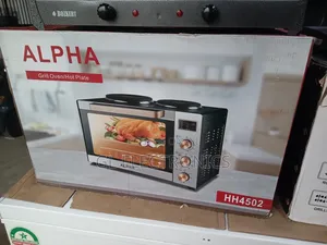 Photo - Alpha Mini Oven Two Hot Plate 48l