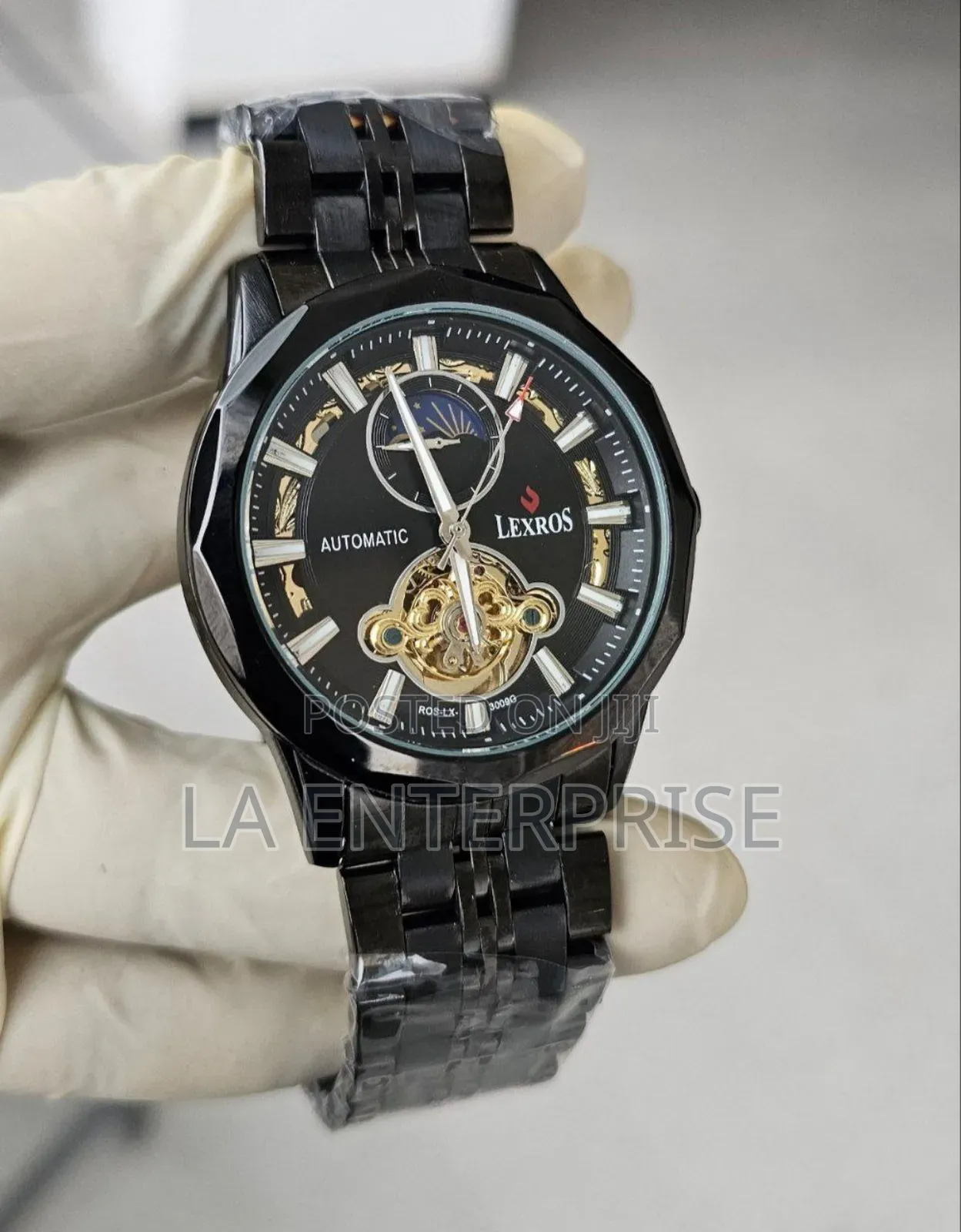 Lexros Full Black Watch