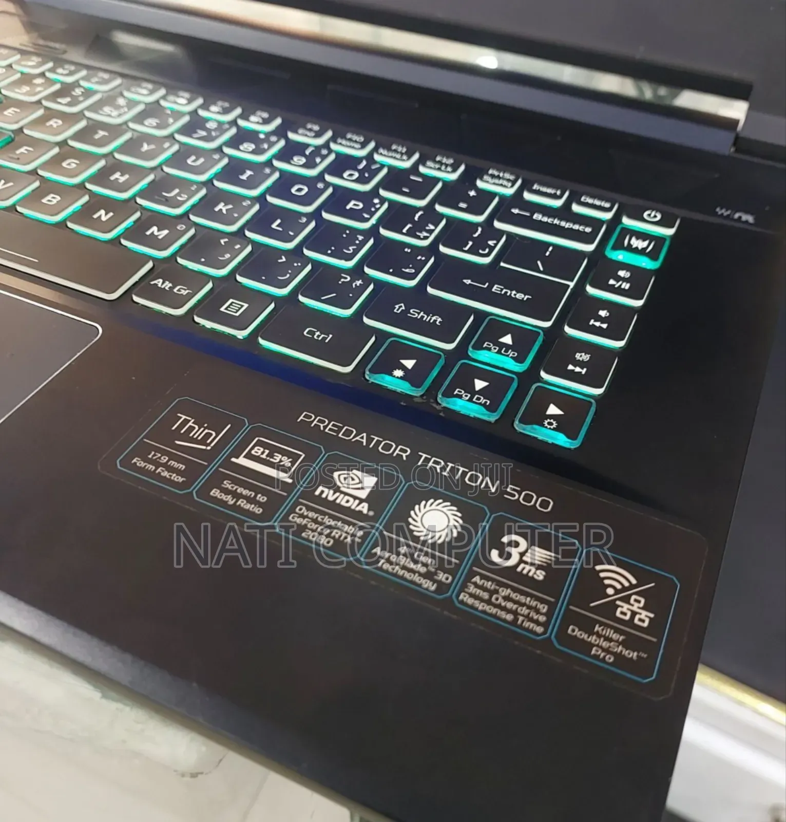 New Laptop Acer Predator Helios 300 16GB Intel Core I7 SSD 1T