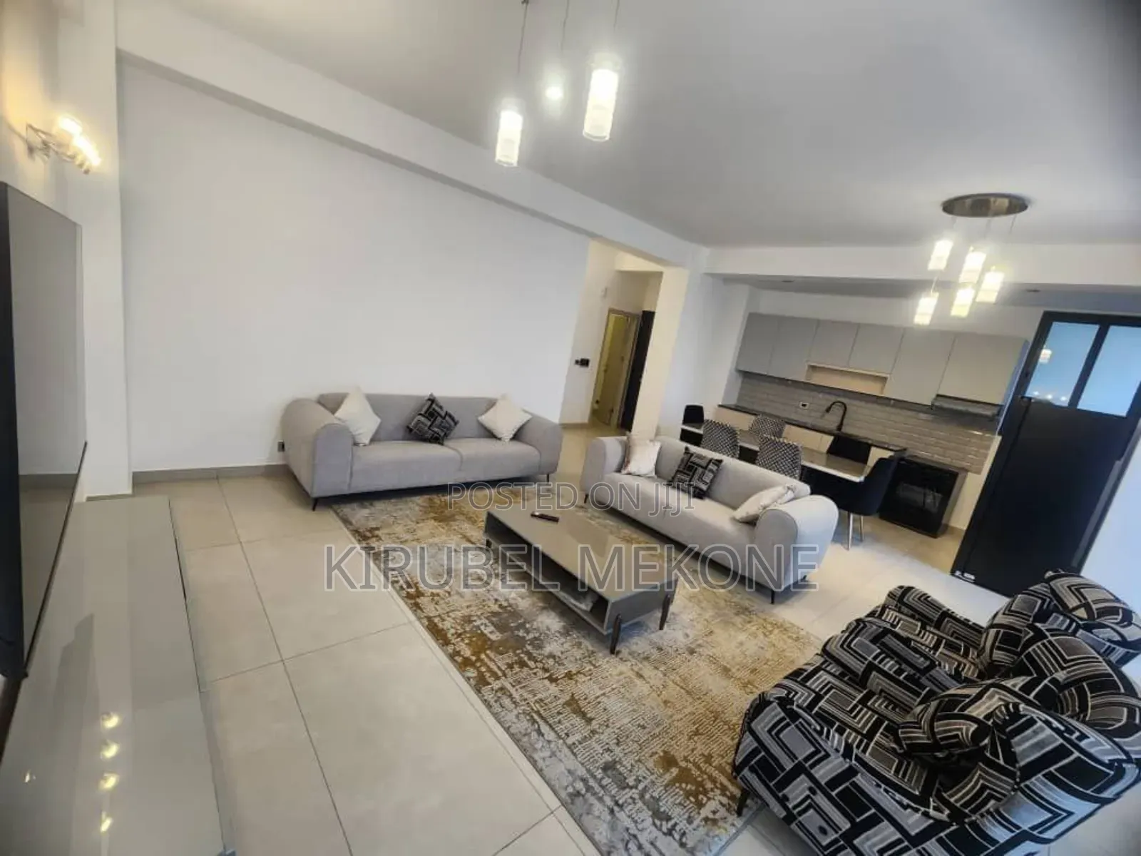 Furnished 3bdrm Apartment in Bole for rent