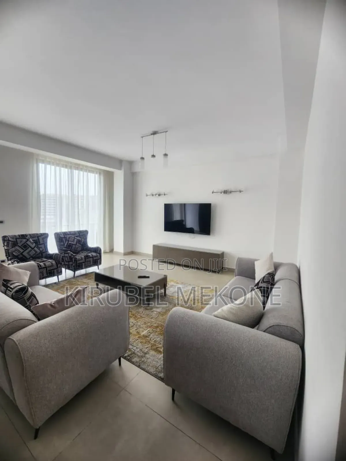 Furnished 3bdrm Apartment in Bole for rent