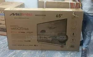 Photo - Mewe Tv 65" Smart Android Tv New 2025 Double Glass Tv Webos Hub