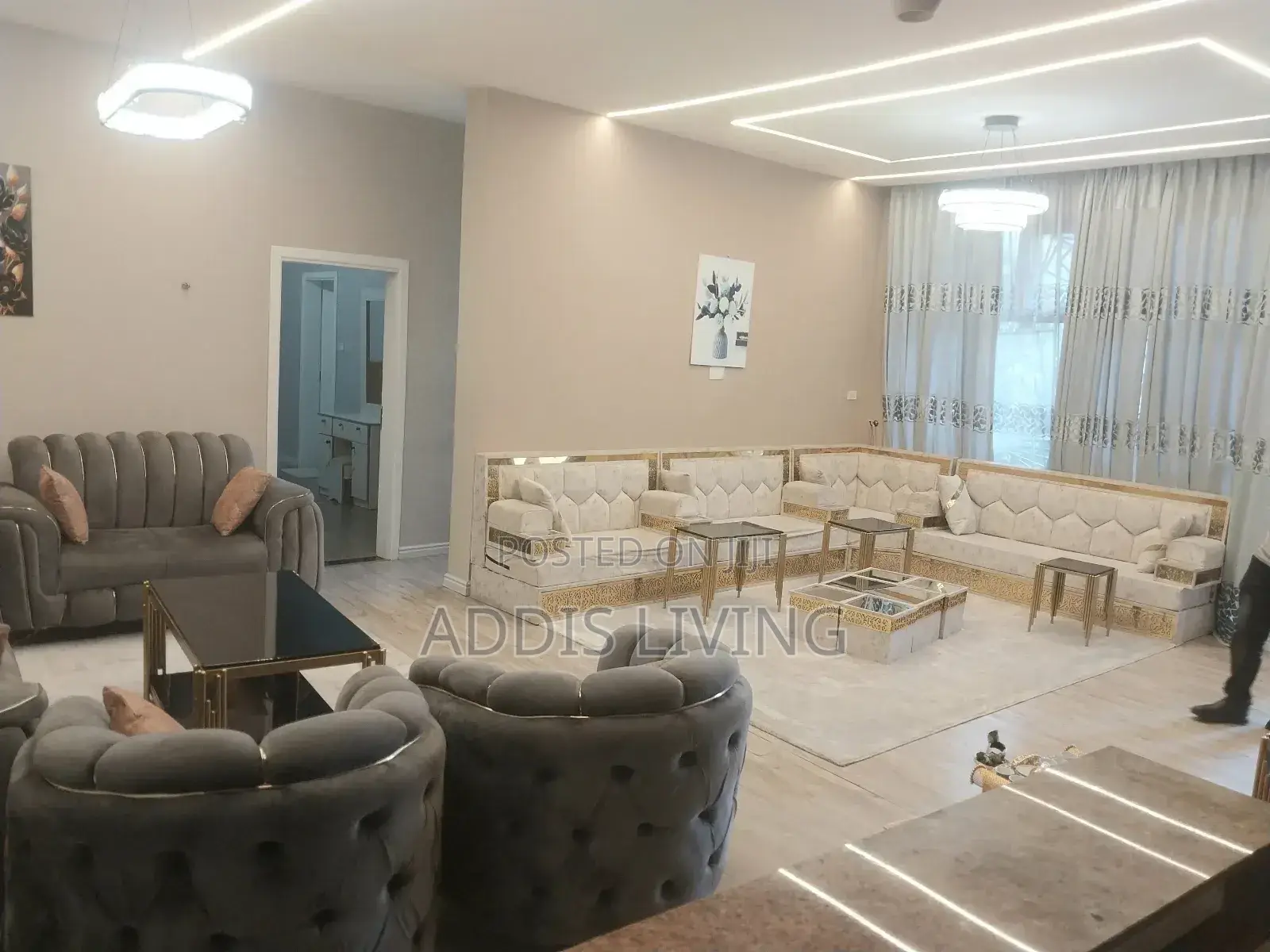 Furnished 3bdrm Villa in Bole for rent