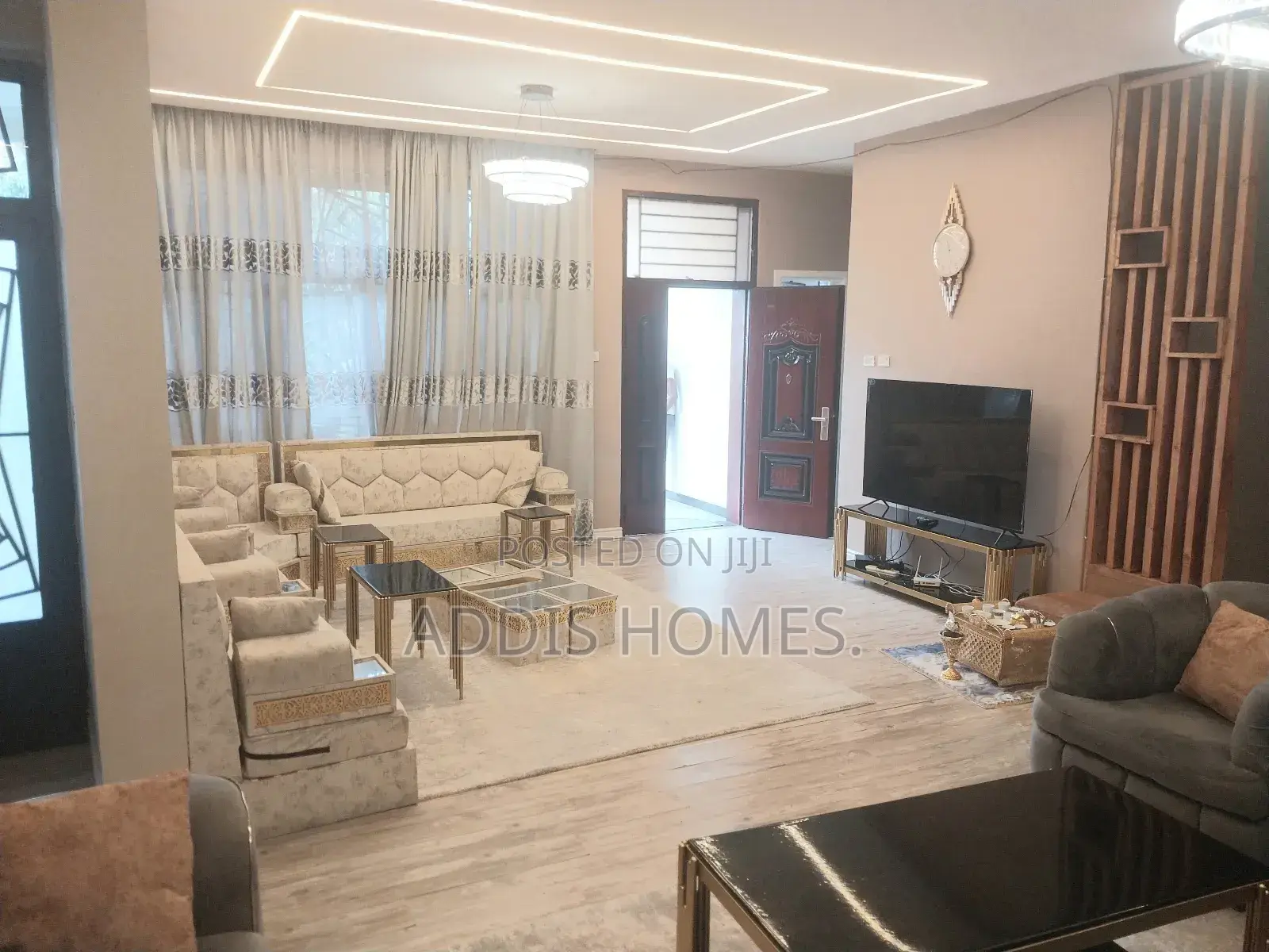 Furnished 3bdrm Villa in Bole for rent