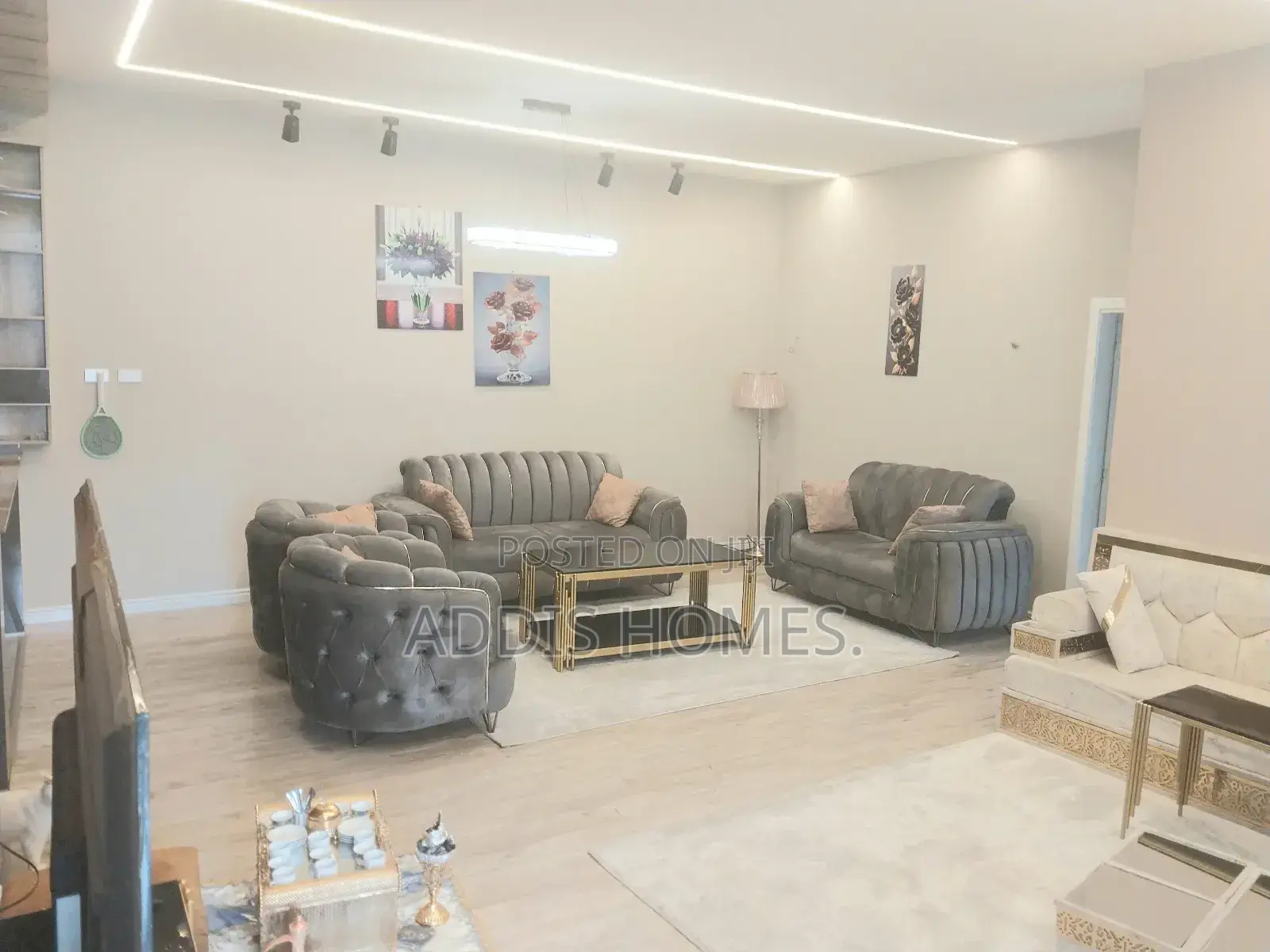 Furnished 3bdrm Villa in Bole for rent