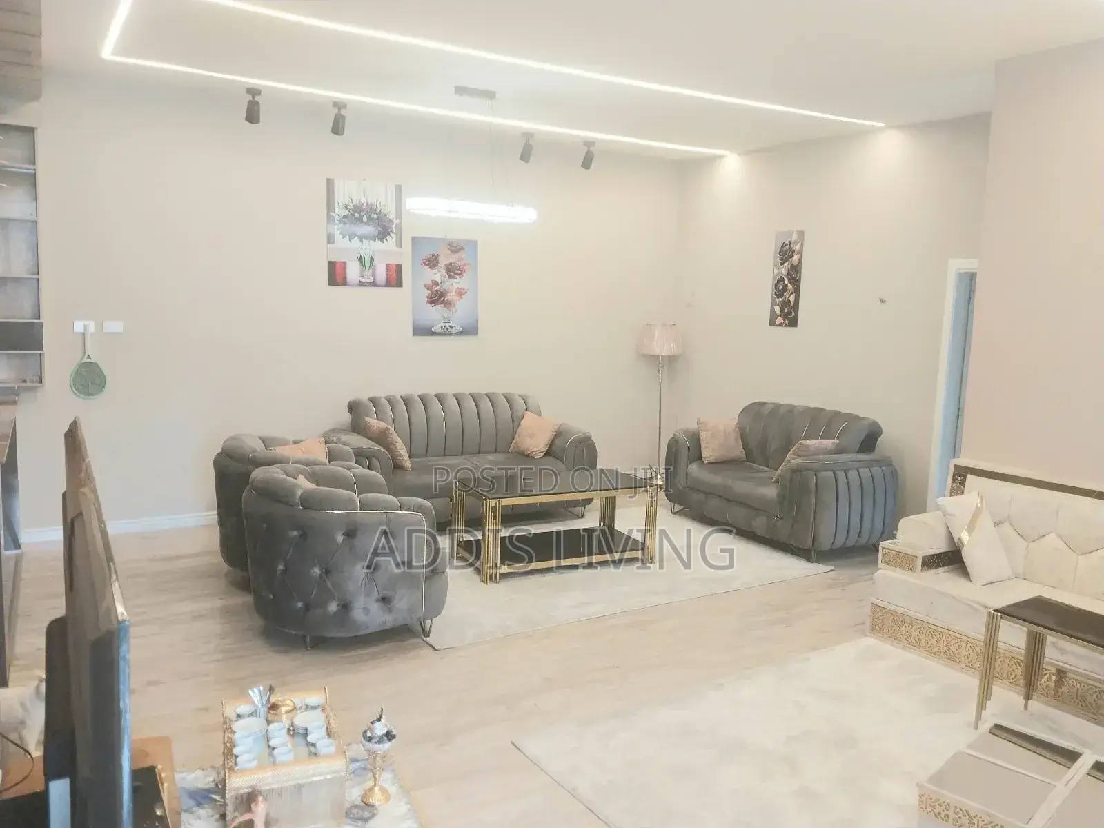 Furnished 3bdrm Villa in Bole for rent
