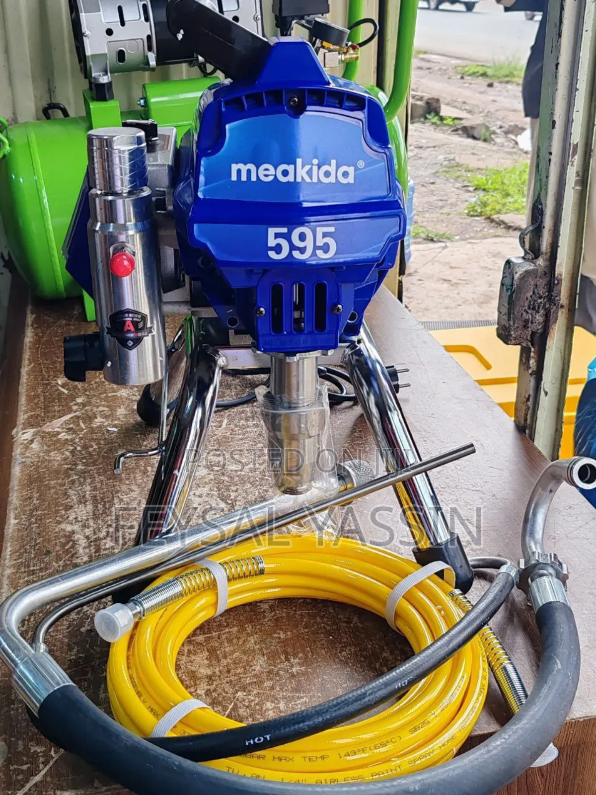 Meakida 595 High-Pressure Airless Paint Sprayer.