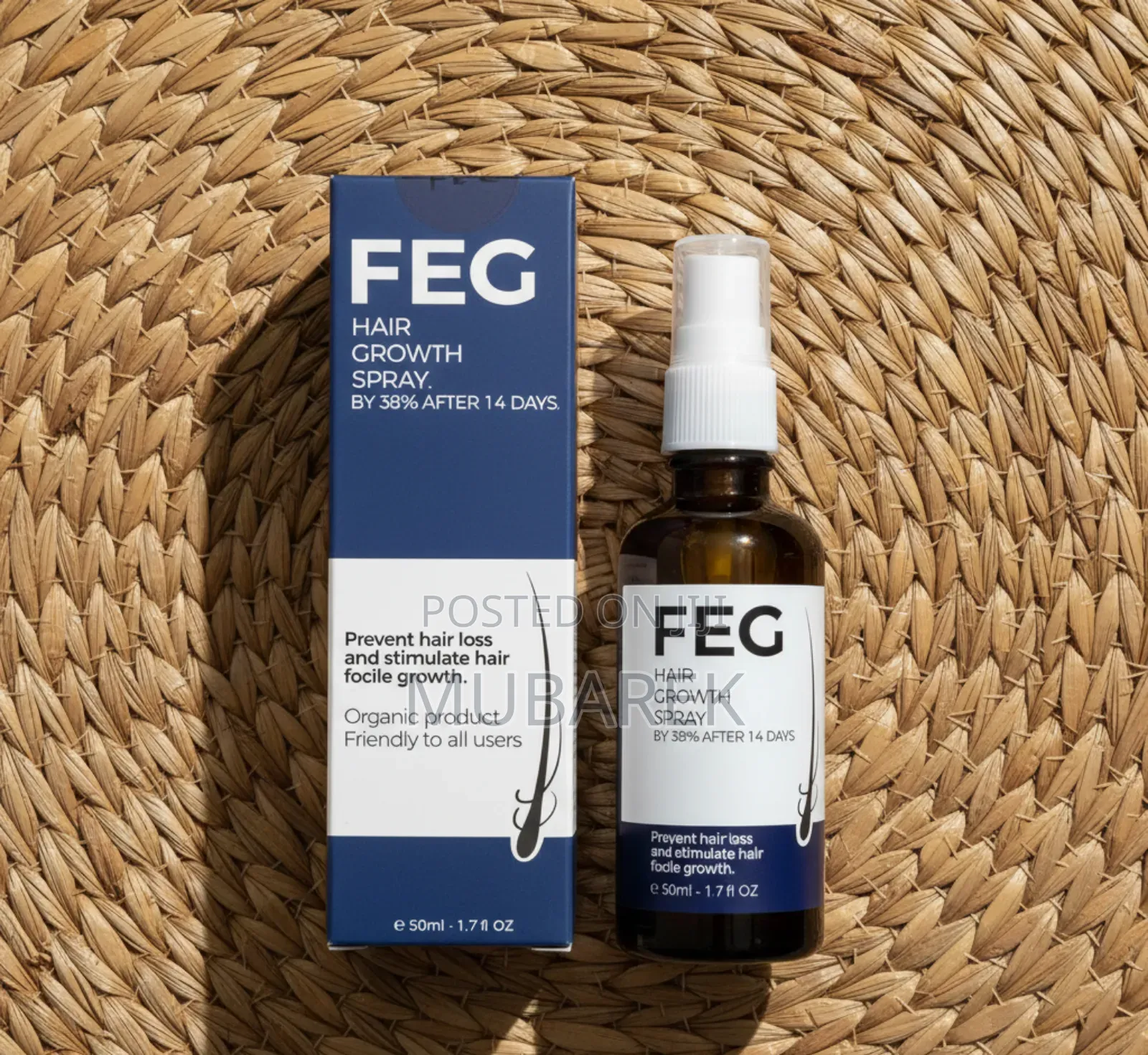 Feg Spray Achieve Fuller Hair Fast