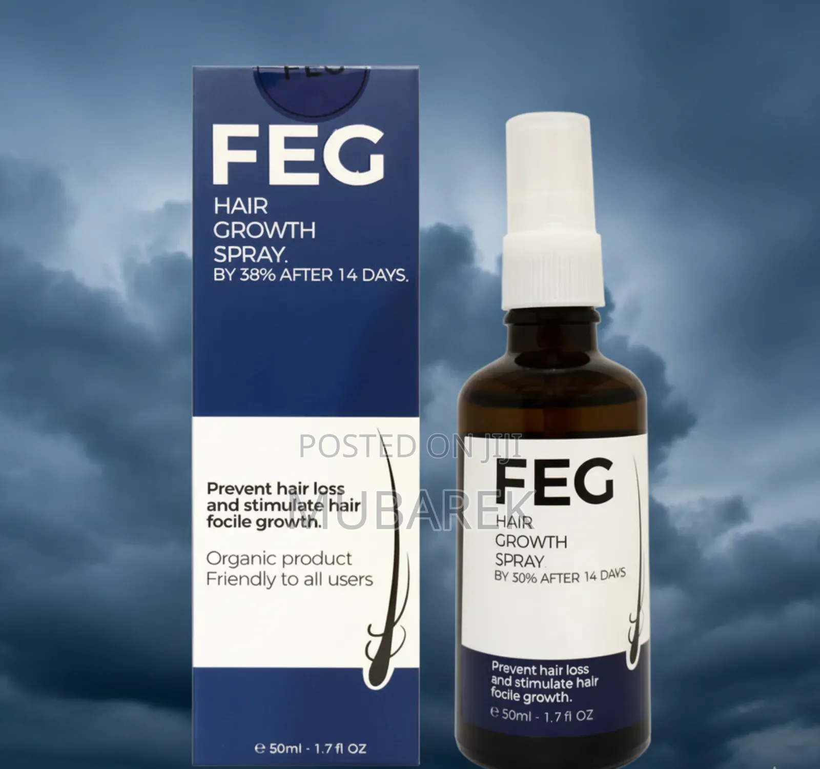 Feg Spray Confidence in Every Strand