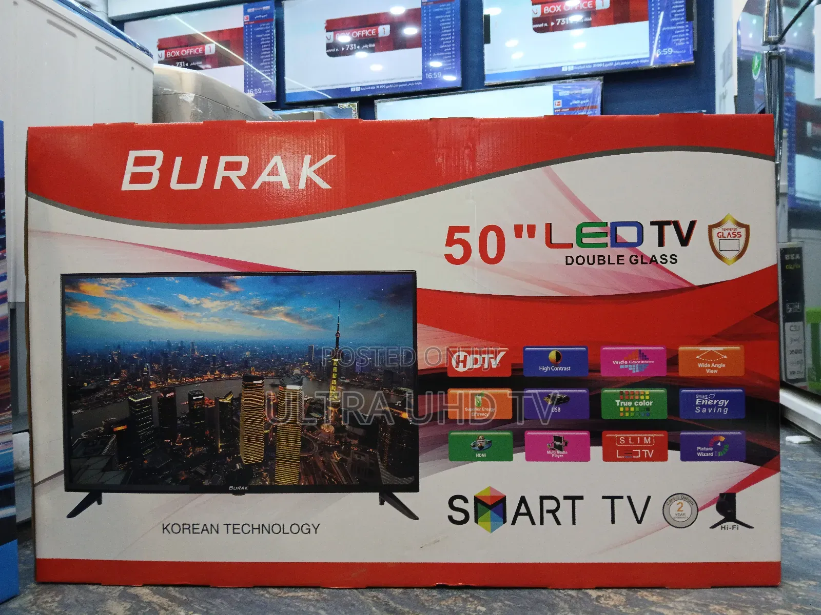 Burak 50 Inch Smart Uhd Tv