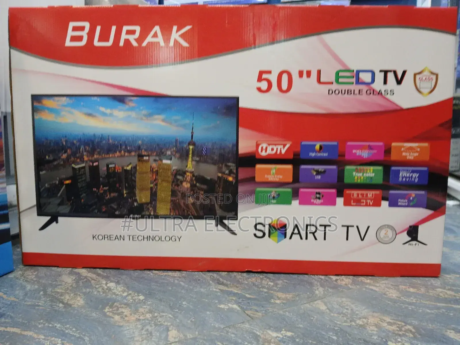 Burak 50 Inch Smart Uhd Tv