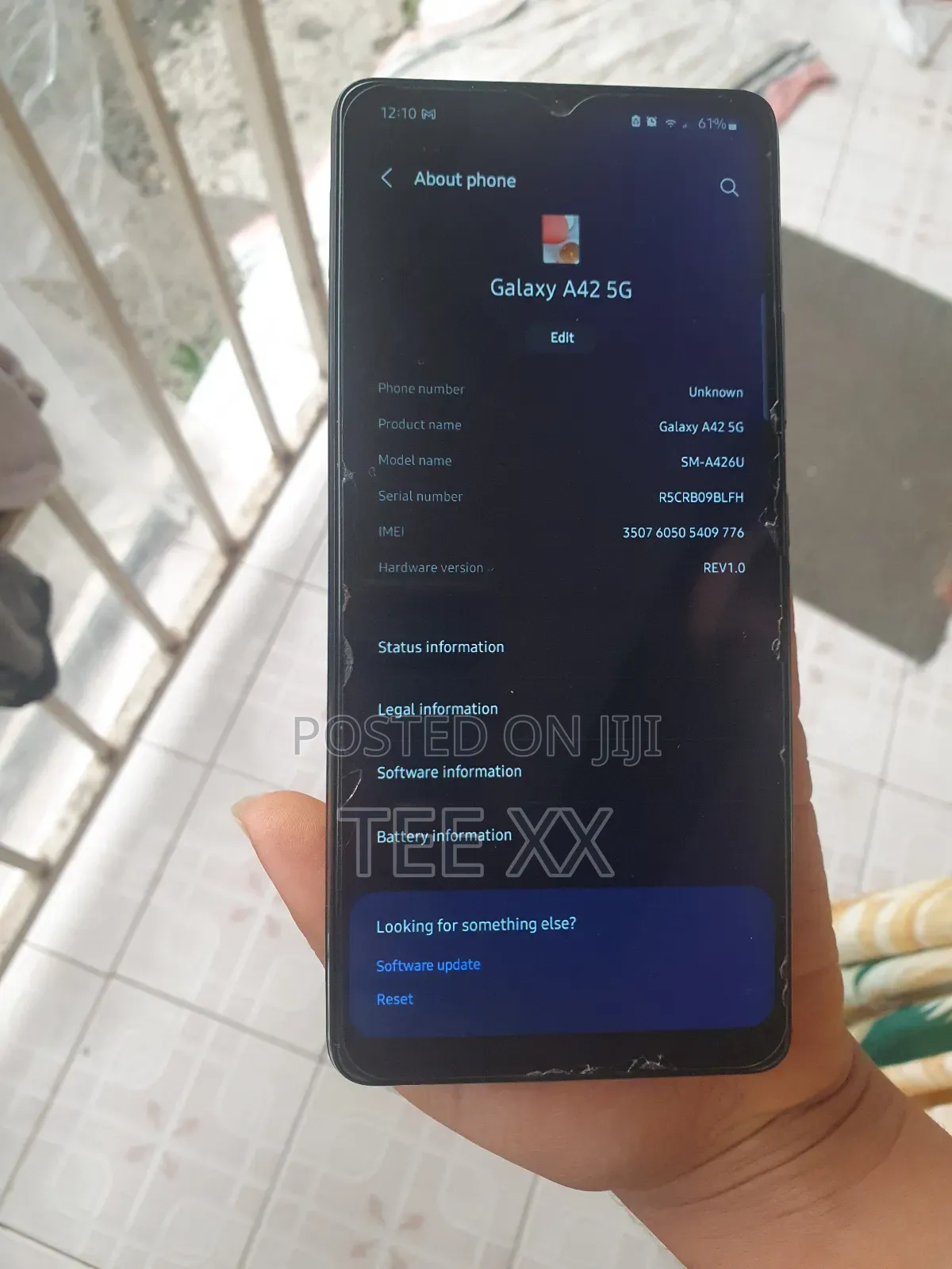 Samsung Galaxy A42 5G 128 GB Gray