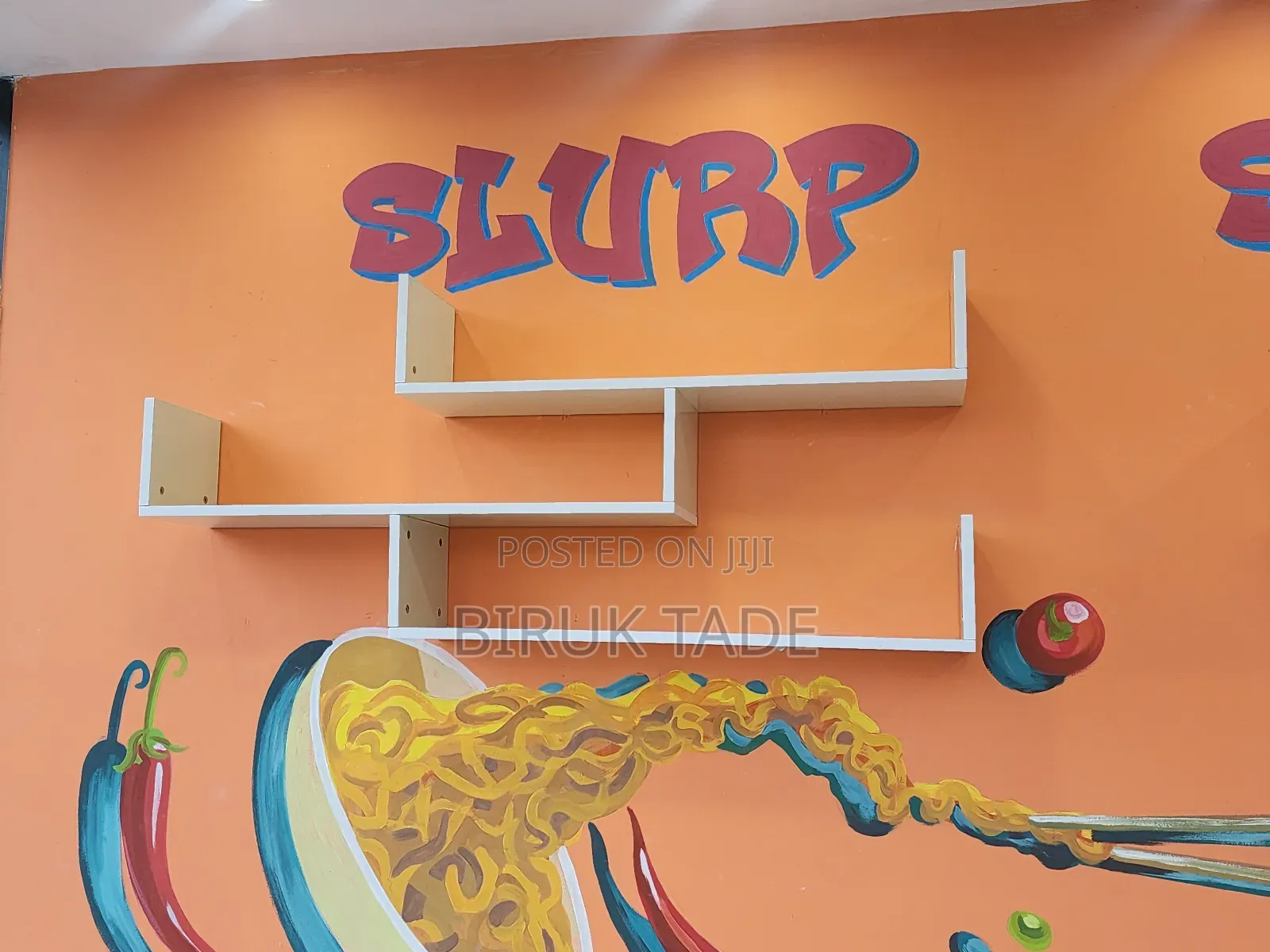 Stylish Wall-Mounted Floating Shelves