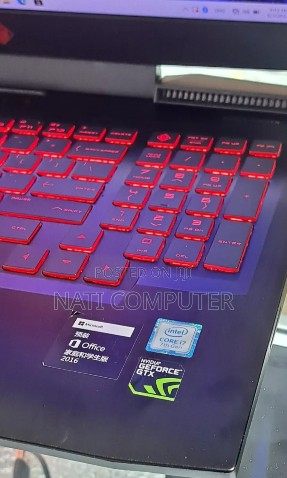 New Laptop HP Omen X 16GB Intel Core I7 SSD 512GB