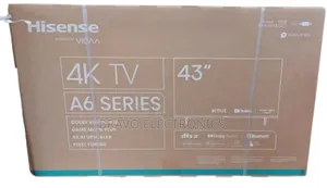 Hisense 43" A6 Frameless – Big Screen, Big Entertainment!