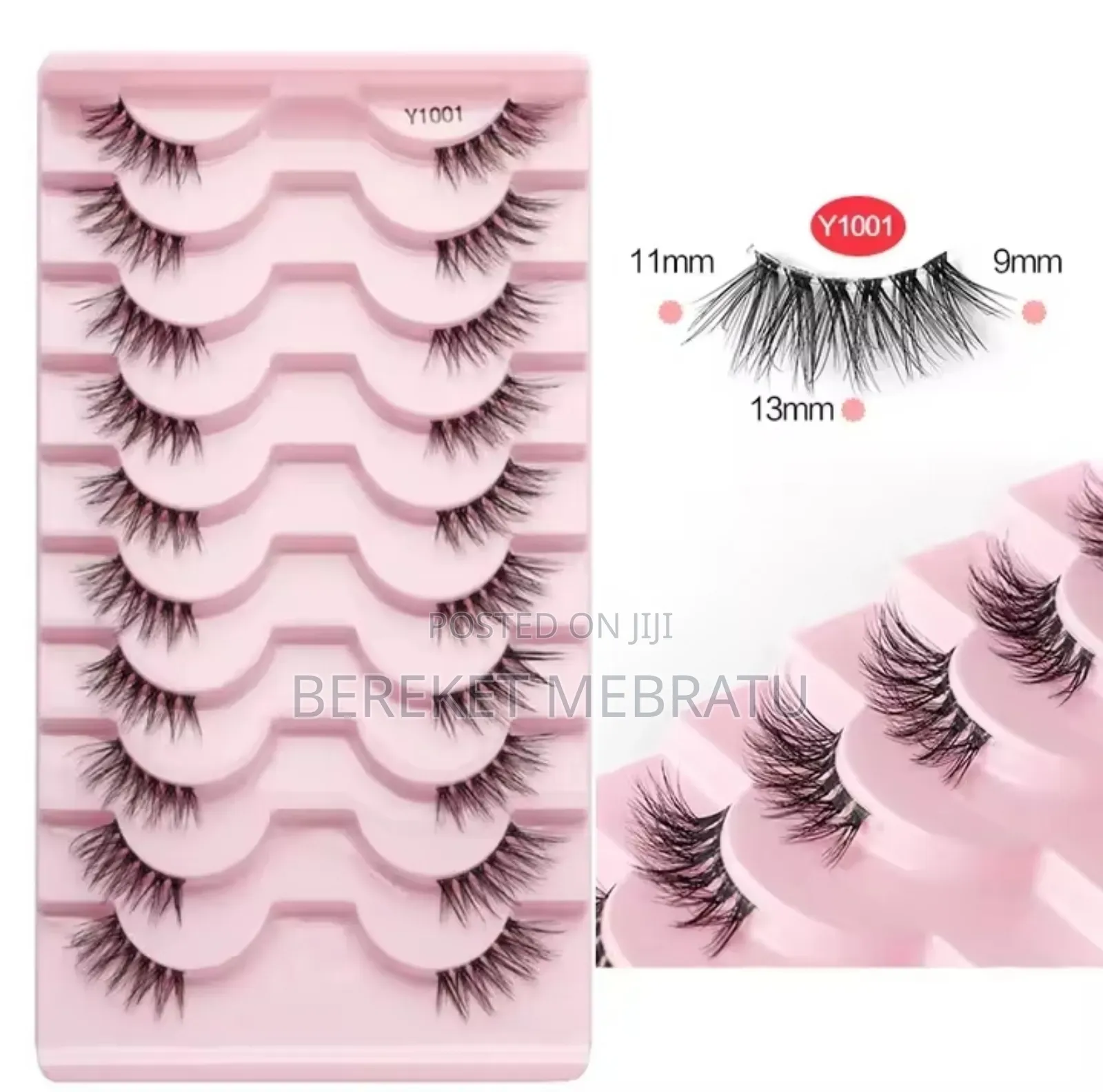 Half Lashes Cat Eye Lashes 3d Natural Winged End Eye Elongated