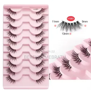 Half Lashes Cat Eye Lashes 3d Natural Winged End Eye Elongated