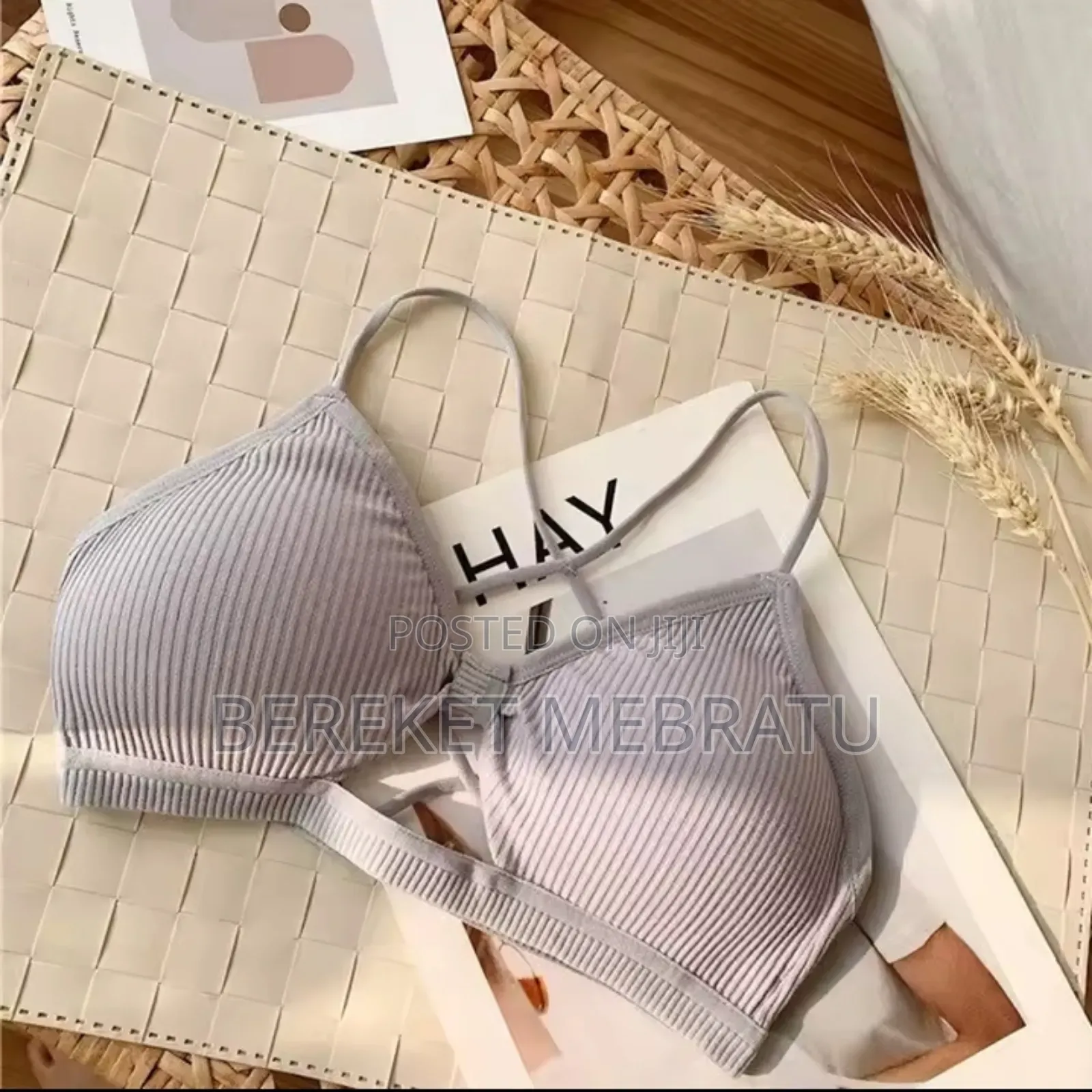 Women Cross Strap Sports Bra Push Up Top Women Yoga Gym Crop Tops