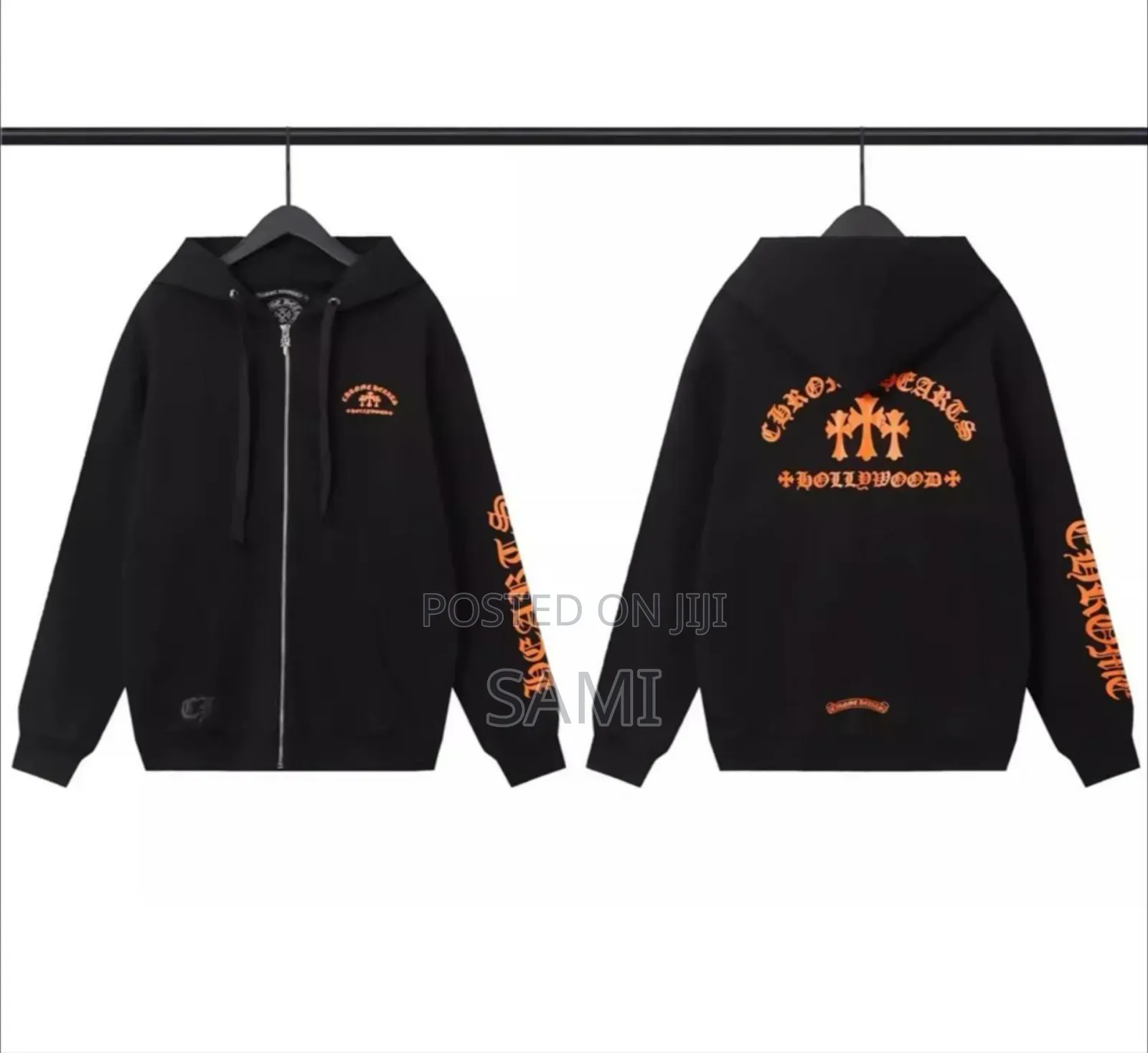 Chrome Heart Zip Up