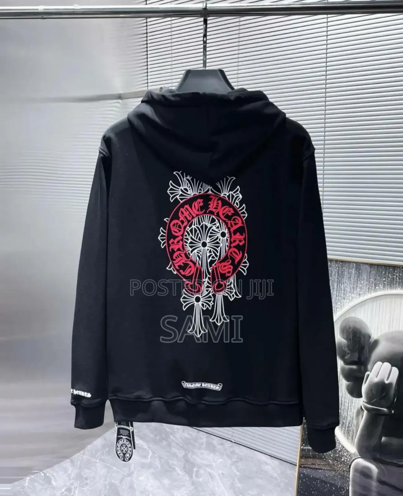 Chrome Heart Zip Up