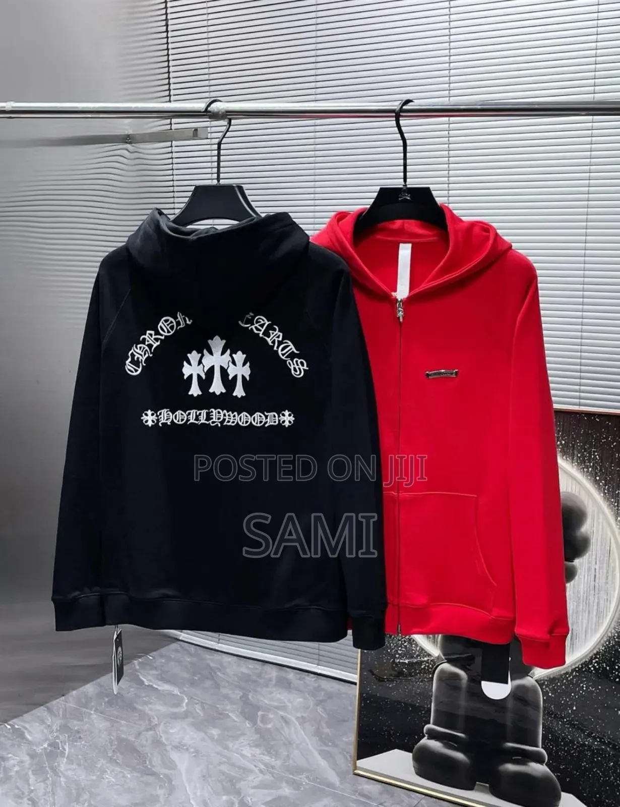 Chrome Heart Zip Up