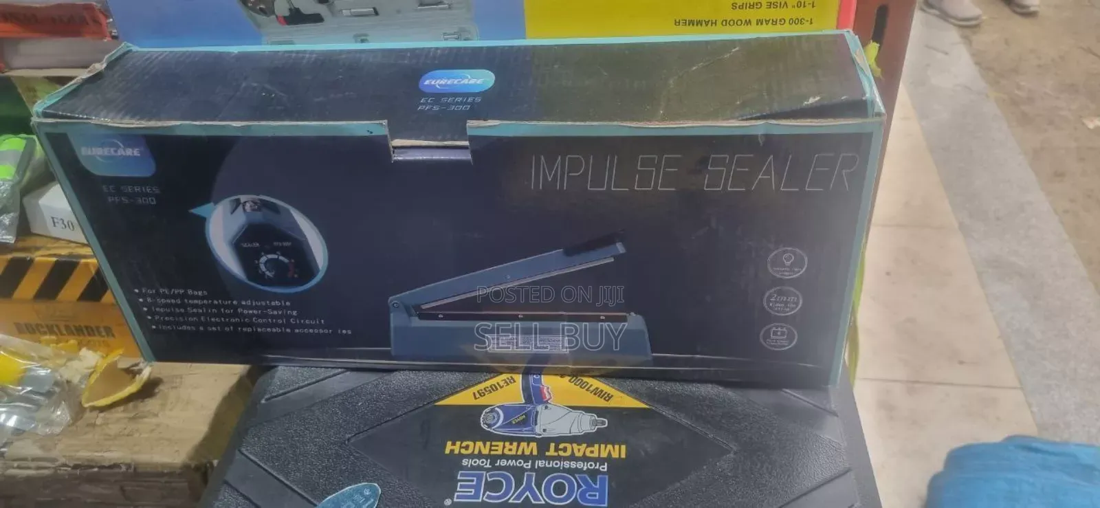 የላስቲክ ቦርሳ ማሸጊያ (Impulse Sealer)