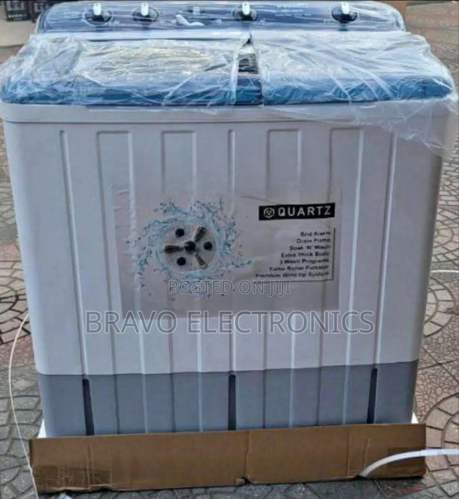 Quartz 16kg Semi-Automatic Washing Machine – Power Capacity in One!